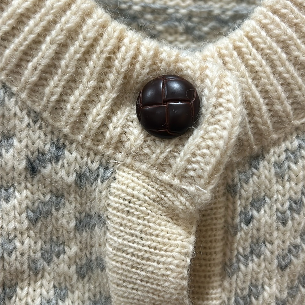 Vintage LL Bean Cardigan L - Picture 4 of 8